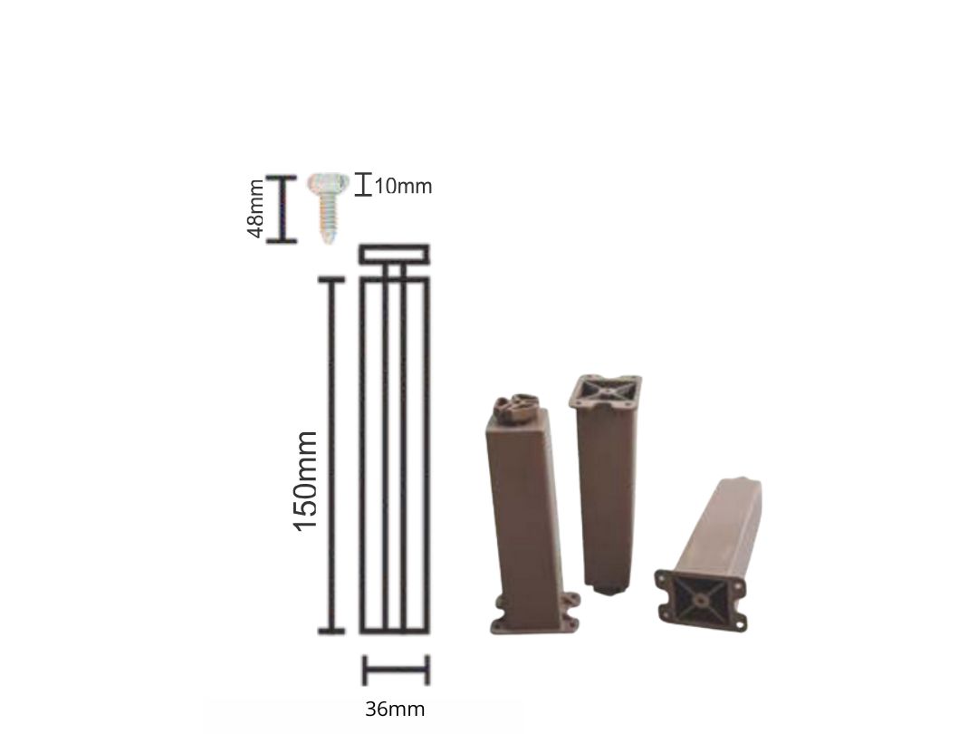 Pé de Kit com Regulagem